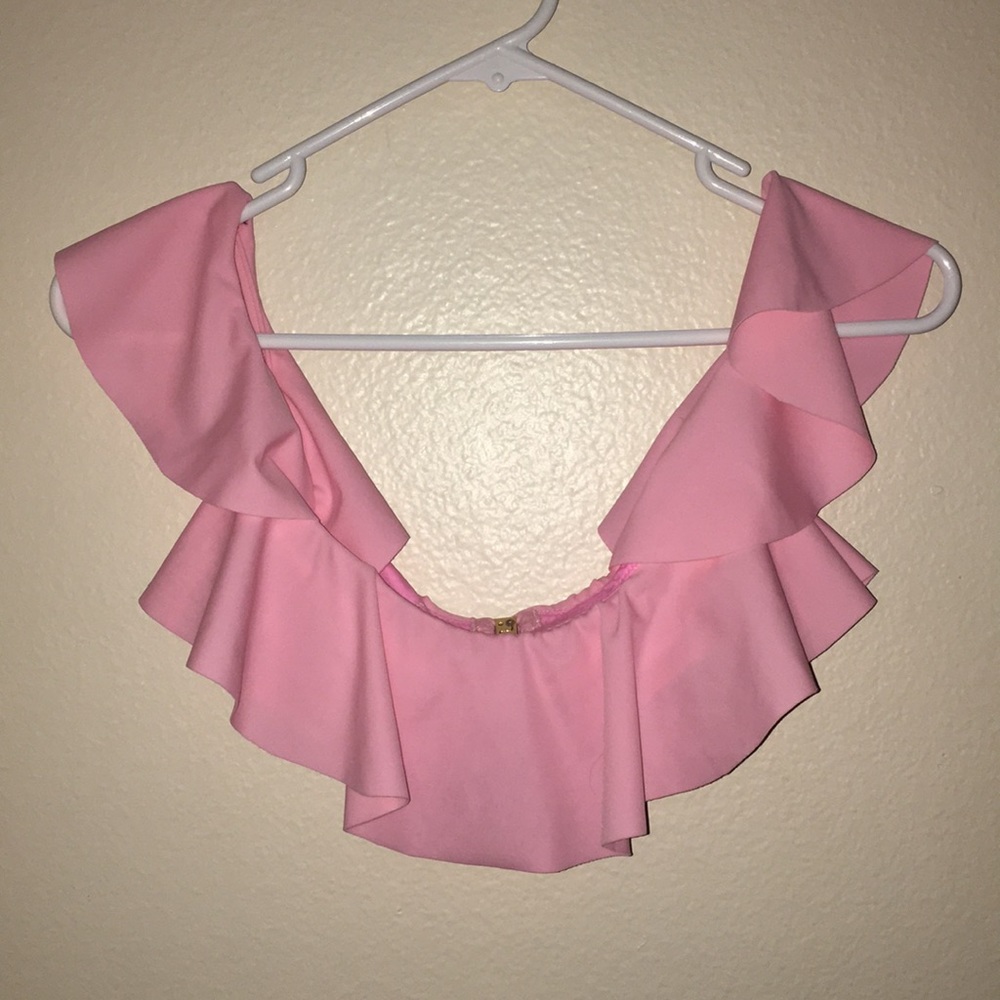 Milly Ruffle Bandeau Bikini Top